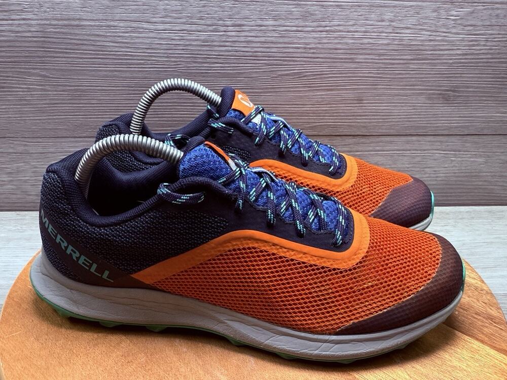 Merrell Mens Orange Hiking Shoes MTL Skyfire Jo66237 Size 7.5